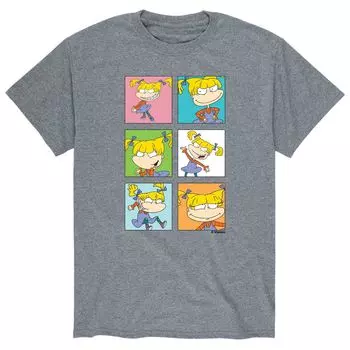 Мужская футболка Rugrats Angelica Grid Licensed Character