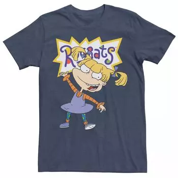 Мужская футболка Rugrats Angelica Simple Portrait Licensed Character