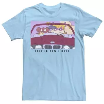 Мужская футболка Rugrats Angelica This Is How I Roll Licensed Character