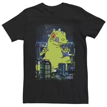 Мужская футболка Rugrats Reptar City Licensed Character
