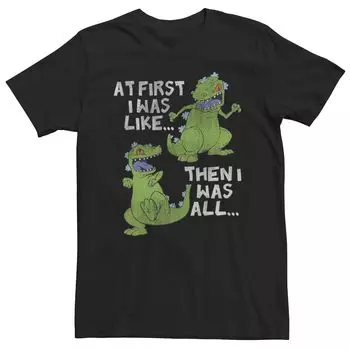 Мужская футболка Rugrats Reptar Moods Licensed Character