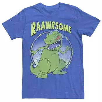 Мужская футболка RugRats Reptar Raawrsome Licensed Character