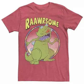 Мужская футболка RugRats Reptar Raawrsome Licensed Character