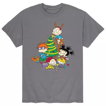 Мужская футболка Rugrats Trim The Tree Licensed Character
