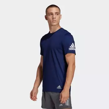 Мужская футболка Run It Adidas, синий