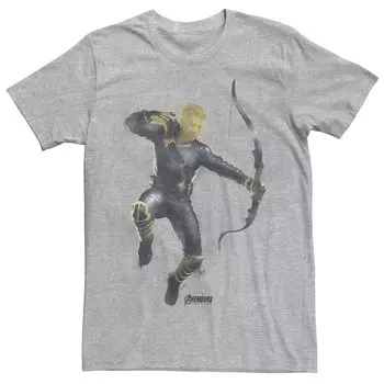 Мужская футболка с аэрозольной краской Avengers Endgame Haweye Marvel