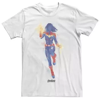 Мужская футболка с аэрозольной краской Marvel Avengers Endgame, белый