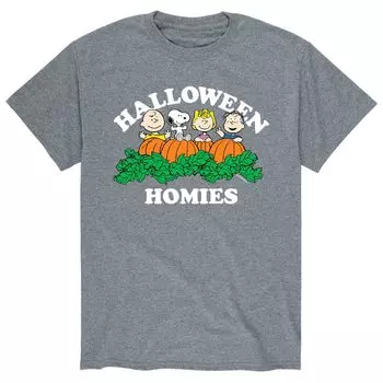 Мужская футболка с арахисом Halloween Homies Licensed Character