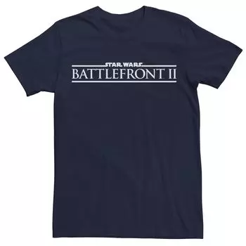 Мужская футболка с базовым логотипом Star Wars Battlefront II Licensed Character