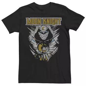 Мужская футболка с блестками Marvel Moon Knight Moon Licensed Character