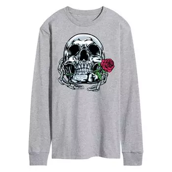 Мужская футболка с блестящим черепом Licensed Character