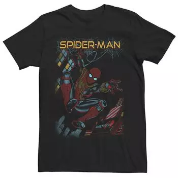 Мужская футболка с чехлом из паутины Marvel Spider-Man No Way Home Licensed Character