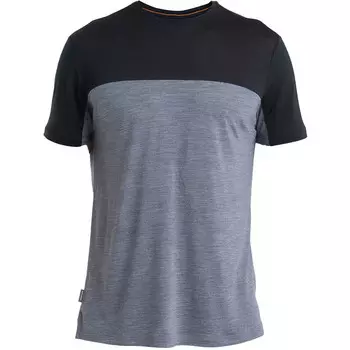 Мужская футболка с цветными блоками Cool-Lite Sphere III Icebreaker, серый
