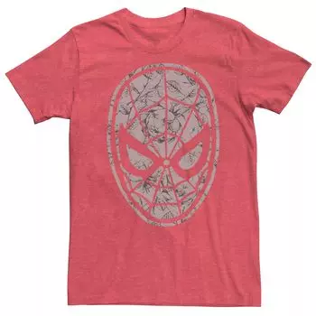 Мужская футболка с цветочной маской и рисунком Marvel Spider-Man Licensed Character