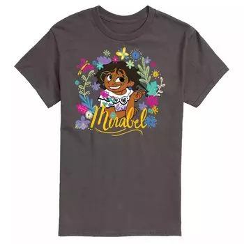 Мужская футболка с цветочным принтом Disney's Encanto Mirabel