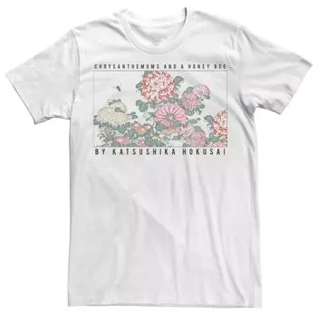Мужская футболка с цветочным принтом Fifth Sun Hokusai Bee Licensed Character