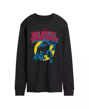 Мужская футболка с длинным рукавом Black Panther AIRWAVES, черный