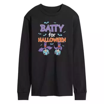 Мужская футболка с длинным рукавом Dr. Seuss Batty For Halloween Licensed Character