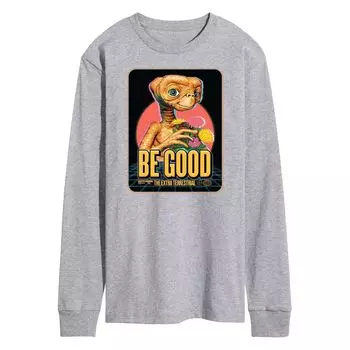 Мужская футболка с длинным рукавом ET Be Good Licensed Character