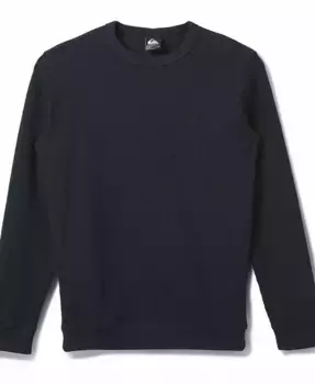Мужская футболка с длинным рукавом Flanders Waffle Crew Quiksilver, черный