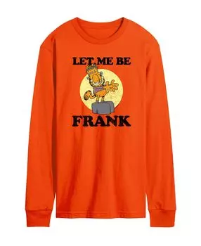 Мужская футболка с длинным рукавом garfield let me be frank AIRWAVES