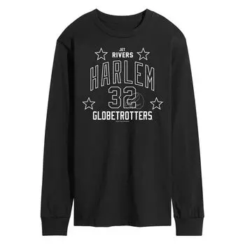 Мужская футболка с длинным рукавом Harlem Globetrotters Jet Rivers 32 Licensed Character