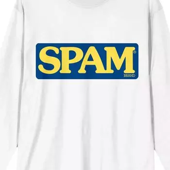Мужская футболка с длинным рукавом и логотипом бренда Spam Licensed Character