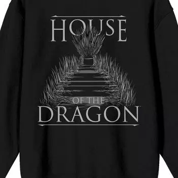 Мужская футболка с длинным рукавом и логотипом House Of The Dragon Licensed Character