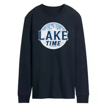 Мужская футболка с длинным рукавом Lake Time Licensed Character, синий