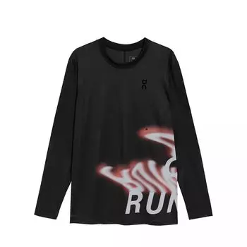 Мужская футболка с длинным рукавом On Pace, черный