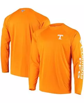 Мужская футболка с длинным рукавом PFG Tennessee Orange Tennessee Volunteers Terminal Tackle OmniShade Columbia