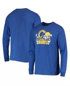 Мужская футболка с длинным рукавом royal los angeles rams regional super rival '47 Brand