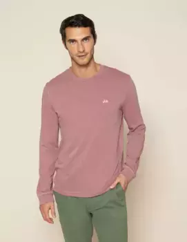 Мужская футболка с длинным рукавом Scotta 1985, бордовый