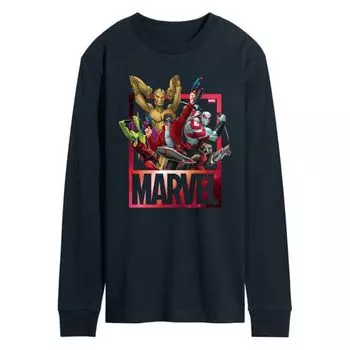Мужская футболка с длинным рукавом "Стражи Галактики" Marvel, синий