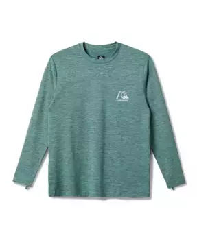 Мужская футболка с длинным рукавом Surf с логотипом Dna Quiksilver, зеленый