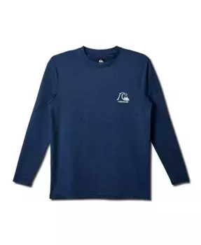 Мужская футболка с длинным рукавом Surf с логотипом Dna Quiksilver, синий