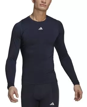 Мужская футболка с длинным рукавом techfit performance training adidas, мульти