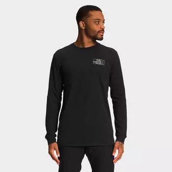 Мужская футболка с длинным рукавом The North Face Graphic Injection, черный
