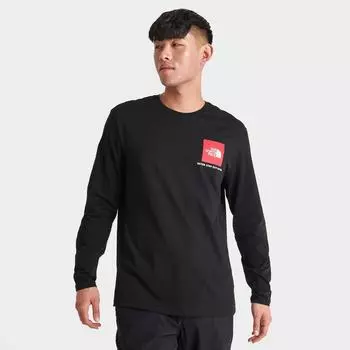 Мужская футболка с длинным рукавом The North Face Small Box Logo NSE, черный