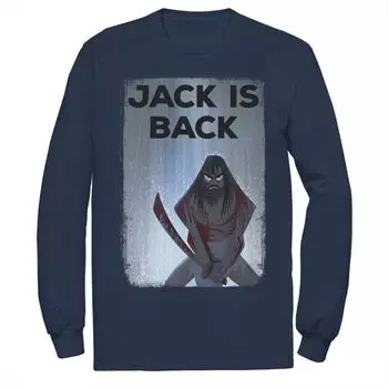 Мужская футболка с длинными рукавами Cartoon Network Samurai Jack The Jack Is Back Rainwaters Licensed Character