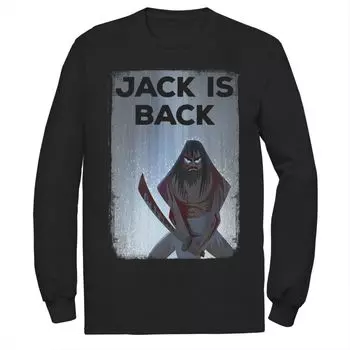 Мужская футболка с длинными рукавами Cartoon Network Samurai Jack The Jack Is Back Rainwaters Licensed Character