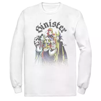 Мужская футболка с длинными рукавами Disney Villains Sinister Group