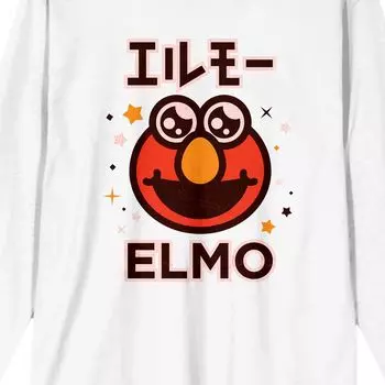 Мужская футболка с длинными рукавами Elmo Kanji «Улица Сезам» Licensed Character