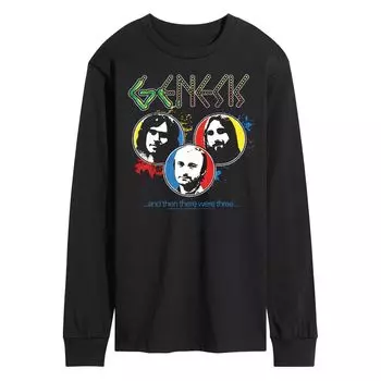 Мужская футболка с длинными рукавами Genesis And then There Were Three Licensed Character