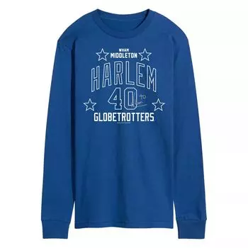 Мужская футболка с длинными рукавами Harlem Globetrotters Wham Middleton 40 Licensed Character