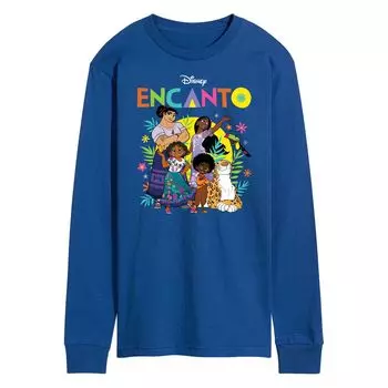 Мужская футболка с длинными рукавами и рисунком Disney's Encanto Licensed Character