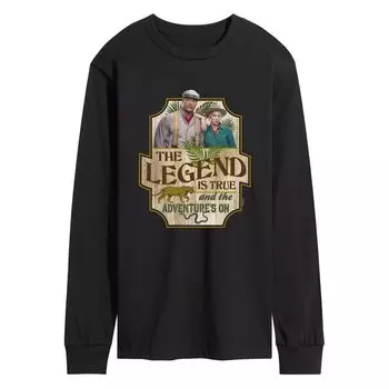 Мужская футболка с длинными рукавами и рисунком Disney's Jungle Cruise Legend Is True