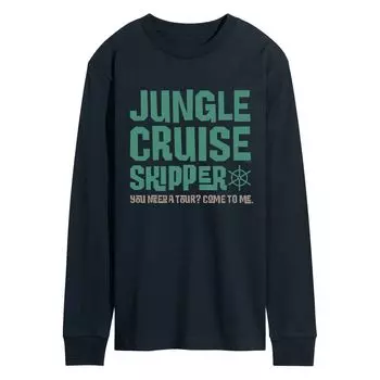 Мужская футболка с длинными рукавами и рисунком Disney's Jungle Cruise Skipper