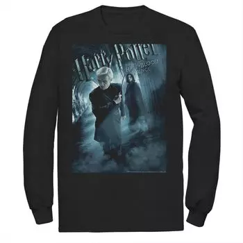 Мужская футболка с длинными рукавами и рисунком Гарри Поттера, принца-полукровки Драко и Снейпа Harry Potter