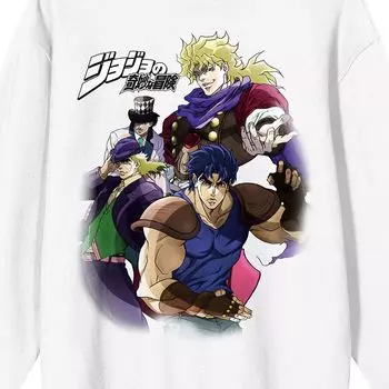 Мужская футболка с длинными рукавами и рисунком Jojo's Bizarre Adventure Licensed Character
